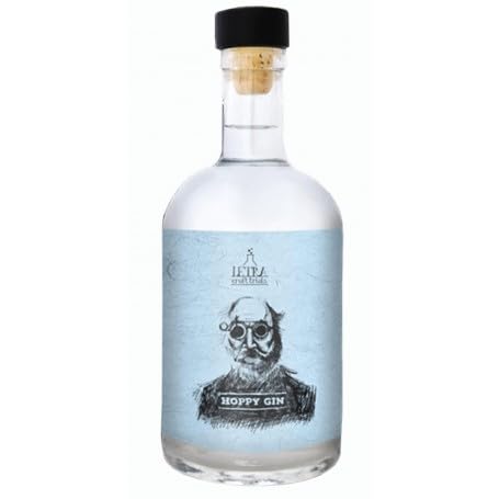 GIN HOPPY Ginebra, 40% Volumen de Alcohol, 50 cl