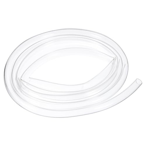 QUARKZMAN Tubo de Pvc, 18mm de ID x 20mm de OD - 10 Pies de Largo Tubos de Agua de Vinilo Transparente, Tubería de Agua de Plástico Ligero y Flexible para Acuaponía