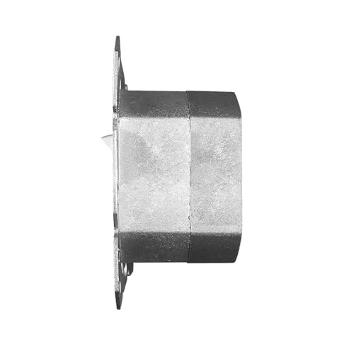 ProfiPatch Netzwerkdose LAN Dose Cat6A 500MHz Unterputz 2X RJ45 Port Anschluss Oben/unten POE CAT7,CAT6A,CAT6,CAT5 geschirmt weiß