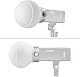 Godox ML-CD15 Soft Dome Diffuser Kit mit 3 Adaptern, kompatibel mit Godox V100, V1 Pro, AD200Pro II, AD100Pro, AD300Pro, AD400Pro, V860III, ML30, ML30Bi, ML100Bi, ML100R, ML60Bi, ML60IIBi und mehr