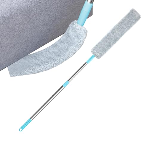 Cepillo Para Polvo - Cepillo Para Polvo Extensible De 95-130 Cm, Herramientas De Limpieza Con Mango Largo | Plumero Plano Para Debajo De Electrodomésticos, Ventilador De Techo Para El Hogar, Suelo, Ve
