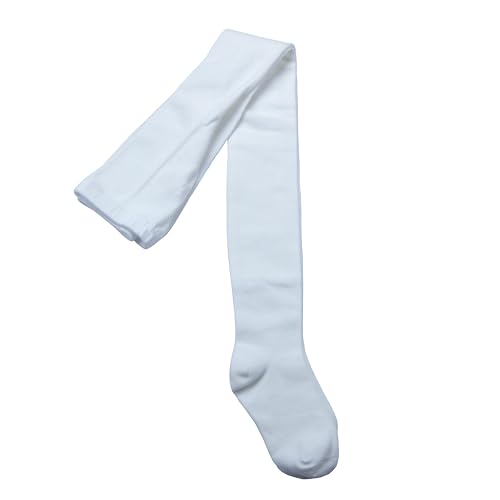 Image of Paralinda Girls' Cotton Tights - Toddler Cable Knit Footed Tights
