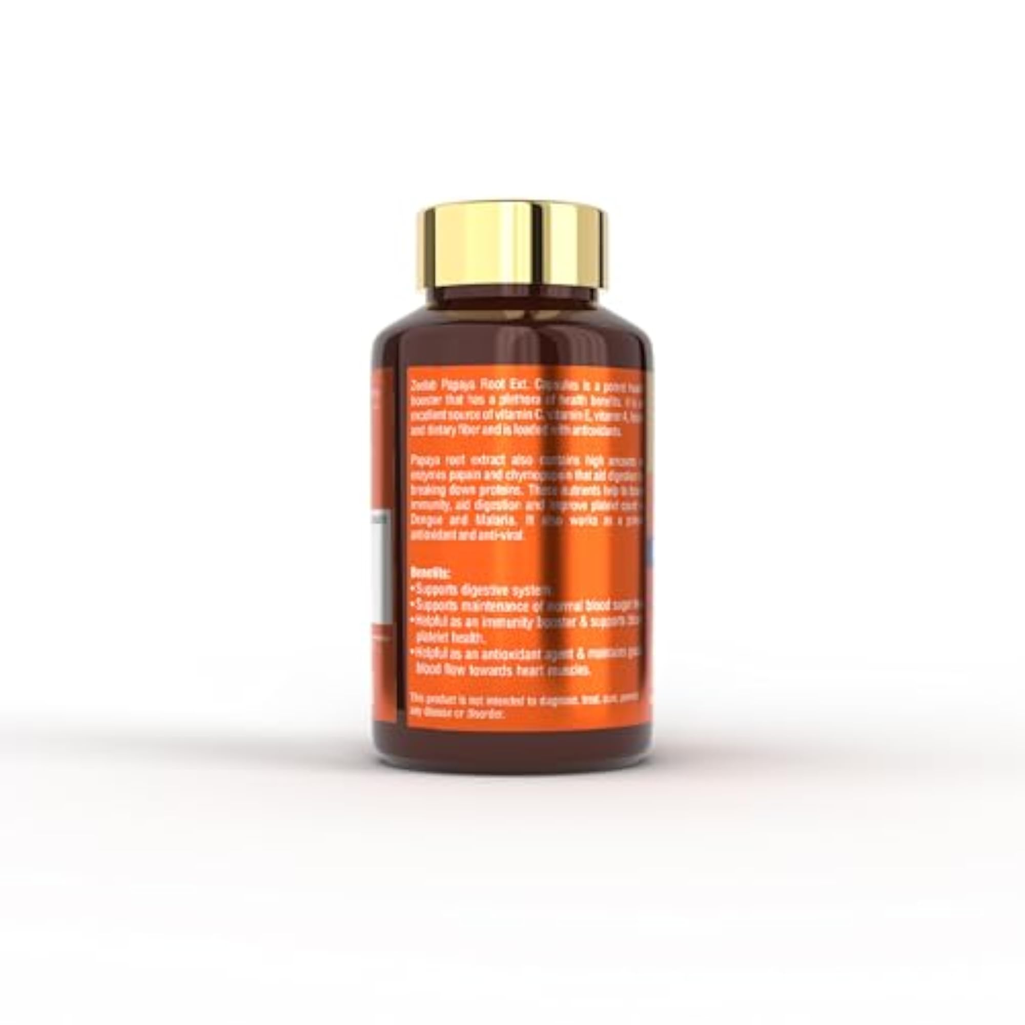 Zeelab Papaya Veg. Capsules, Immunity Booster Supplement