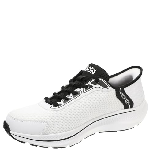 Image of Skechers Performance Slip-ins: Go Run Consistent 2.0-Empowered Men's Running, 15 D(M) US, White-Black