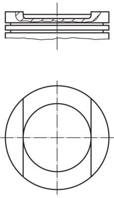 Image of MAHLE Piston 028PI00144000