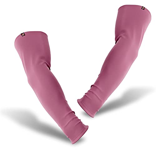 Manguito Ciclismo Térmico Pulso ADSTORE Rosa Com Proteção Solar UV 50+ Masculino e Feminino (G)