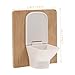 JOINPAYA 1set Dollhouse Bathroom Set: Dollhouse Bathroom Furniture Accessories 1 12 Scale Mini Shower Room AdornmentsSink Scale Shower Toilet Bathtub Stool for Doll Accessories