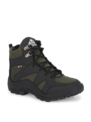 Image of Leo Men's Waterproof Non-Slip Lightweight Outdoor Mid Top Ankle Boots For Men Boots For Men