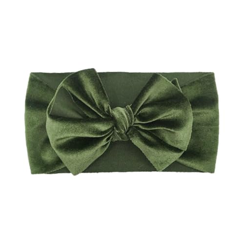 Baby Girls Bow Headbands, Stretchy Velvet Hair Bows Headbands Solid Color Wide Turban Knotted Big Bow Elastic Hairbands Headwraps Hair Accessories (Green, One Size) Baby Girls Bow Headbands, Stretchy Velvet Hair Bows Headbands Solid Color Wide Turban Knotted Big Bow Elastic Hairbands Headwraps Hair Accessories (Green, One Size)