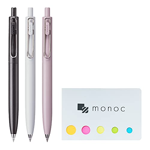 Bolígrafo Roller Gel 0.38mm Tinta Negra Set x3