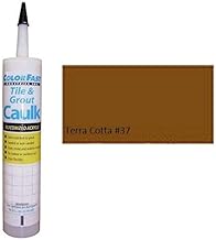 Color Fast Unsanded Tile & Grout Caulk - Terra Cotta