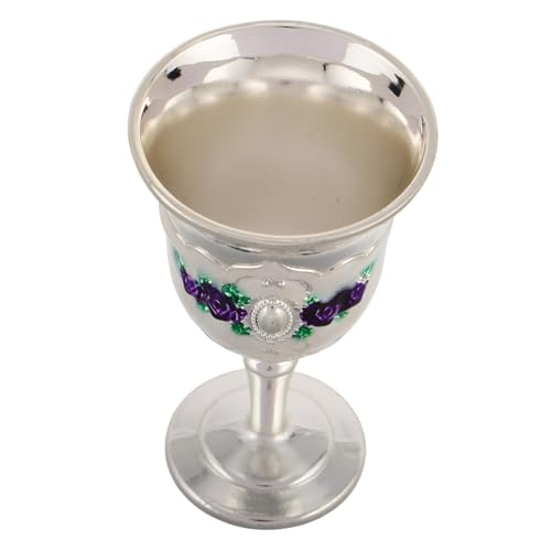 SHOWERORO Copa De Vino De Metal Europeo Copa De Coctel Copa De Vino Medieval Taza Para Beber De La Vendimia Taza Medieval Para Beber Copas De Vino De Metal Tazas Medievales Copas De Coctel