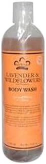 Nubian Heritage Body Wash, Lavender and Wildflower, 13 Fluid Ounce[Amazon-developed Certification] Compact by Design