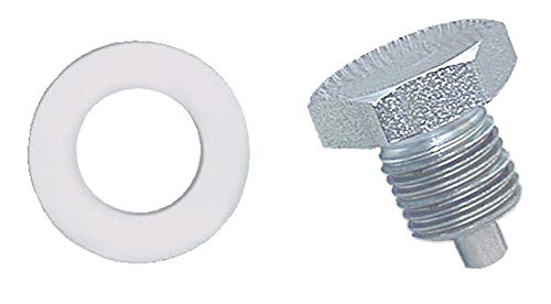 Moroso 97000 Replacement Oil Pan Drain Plug, 1/2-20, Chrome Finish