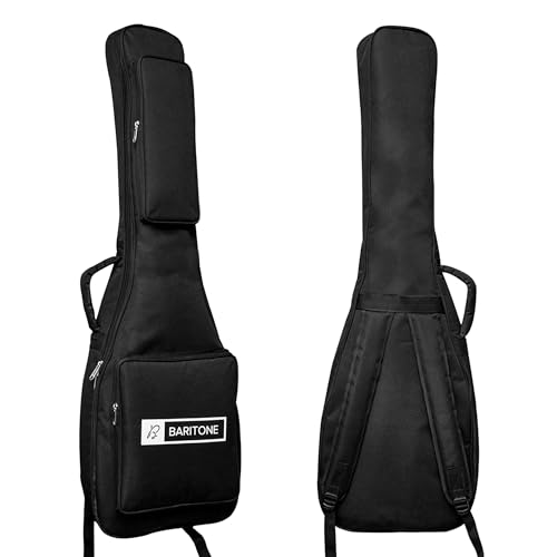 Image of Baritone Heavy Padded Electric Guitar Bag /Cover for Vault ST1 (Bag, Black)