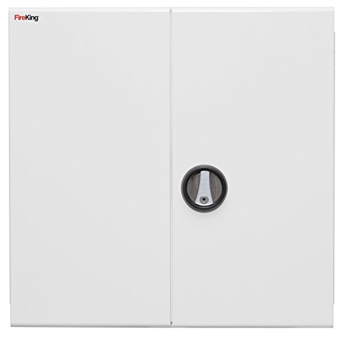FireKing Medical Storage Cabinet with Cam Lock 24H x 24W x 14D inches