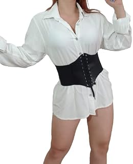 Cinto Glamour Corset Espartilho Mulher P/Andar Na Rua R42