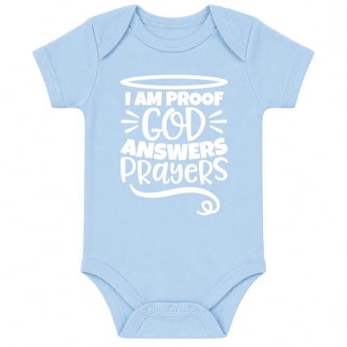 CBTwear I Am Proof God Answers Prayers Baby Bodysuit (NB, LB)
