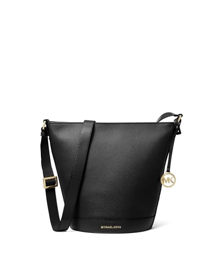 Sac seau zippé Michael Kors Townsend noir taille M fini le manque de place et d'ordre