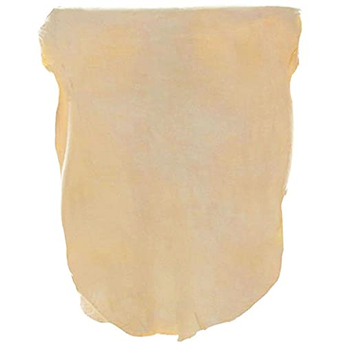 QUEAMBLER Gamuza de Piel para Limpieza Coche 50 cm x 80 cm Cuero de Gamuza Natural Paño de Lavado de Secado