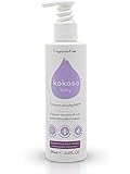 Kokoso Loción de aceite de coco orgánico Baby – Crema hidratante para bebés sin fragancia para piel seca, sensible, propensa al eccema y normal – 190ml