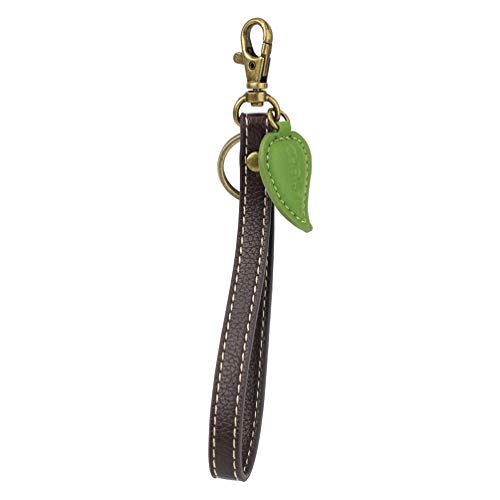 Image of CHALA RFID Cute-C Credit Card Holder Wallet Wristlet - Women Faux Leather Cute-C with Strap