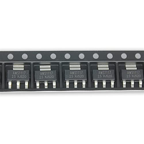 Régulateur de tension 1117-2.5 SOT-223 contre la surchauffe et les pannes de circuit 2.5V