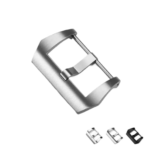 Fermoir de bracelet de montre en métal 24mm contre l'usure - 4