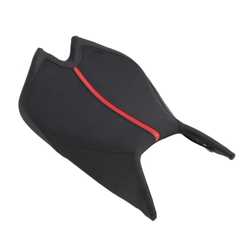Coussin de siège avant en PU noir et rouge pour moto Aprilia RSV4 1100 2021-2024