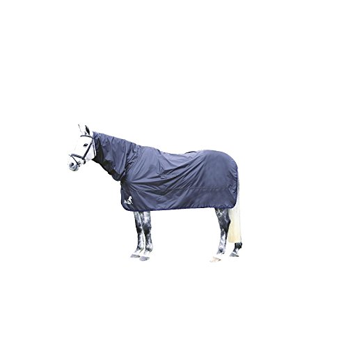 Masta - Manta impermeable SS18 para caballos (Pequeña (S)) (Negro)