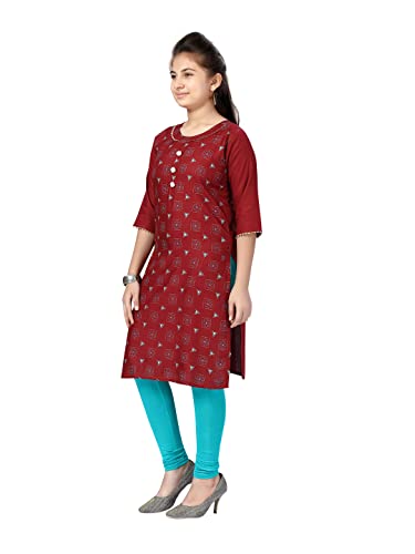 Image of MUHURATAM Girls Tunic Shirt