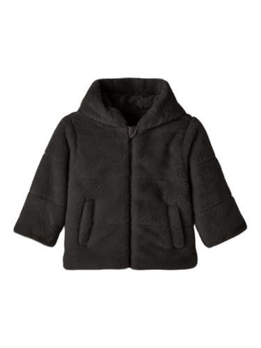 Name İt Gül Kurusu Bebek Mont NMFMOSA FAKE FUR JACKET W HOOD PB P 5715419234193