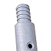 JISADER 1-Piece Threaded Tip Replacement, Extension Pole Adapter, Telescopic Rod Connector, 10cm/3.94in Shaped PP Tip for Sweeping Tool, Mop, Cleaning Tools