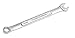 Craftsman 6 Millimeter x 6 Millimeter x 3.19 in. L 12 Point Metric Combination Wrench 1 pc