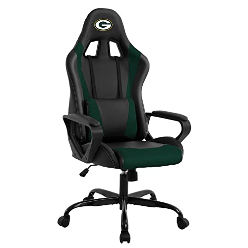 Gaming Chair Office Chair High Back Racing Computer Chair Task PU Desk Chair Ergonomic Swivel Rolling Chair with Lumbar Support for Home Office