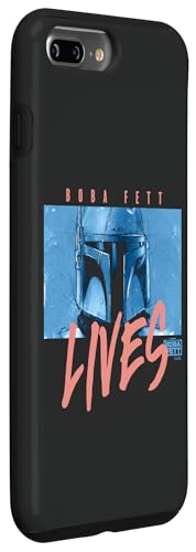 Coque iPhone 7 Plus/8 Plus Star Wars Boba Fett Sketch protégeant votre smartphone