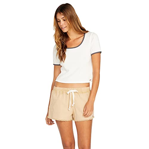Short Volcom Strutin Stone femme fini l'inconfort à la taille