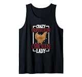 ¿Te vuelven loco las gallinas? Junto con la frase ''Crazy Orpington Chicken Lady'', este diseño es perfecto para los propietarios de gallinas a los que les encantan las Orpington.