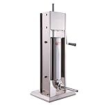 Deer® 11LB/5L Sausage Stuffer 2 Speed Stainless Steel Vertical Sausage Filler