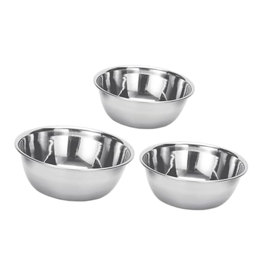 DECOMELODY 3個点 ステンレス製多目的ボウル 用治療皿 綿球 消毒液対応 各 サロ