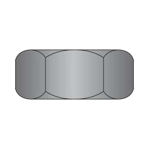 1/4-20 Finished Hex Nuts / 18-8 Stainless Steel/Black Oxide (Carton: 5,000 pcs)