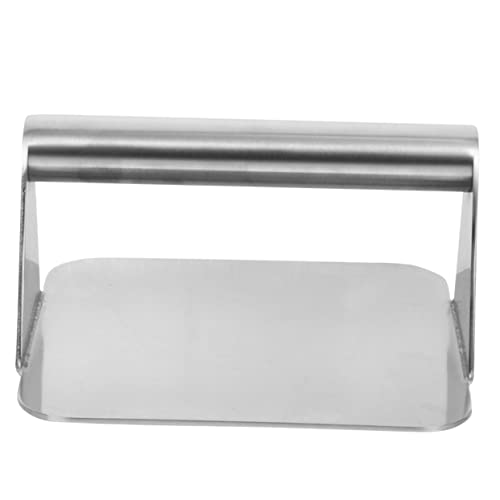 CIMAXIC 1Pc Stainless Steel Smash Burger Press Hamburger Patty Maker for Shaped Burgers Steaks Durable Kitchen Tool for Griddles and Grills Present for Cooking