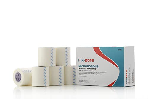 FLX PORE MICROPOROUS SURGICAL TAPE (PACK OF 6)(50MM*9.1M) First Aid Tape