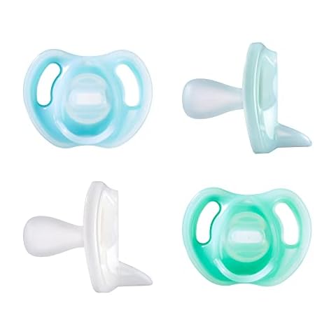 Tommee Tippee Ultra-light Silikonschnuller, Symmetrische Kiefergerechte Form Cover