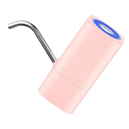 HOMSFOU Usb Rechargeable Water Pump for Bottles Automatic Pressing Dispenser Material Easy for Home Outdoor Use Capacity Battery Convenient Drinking