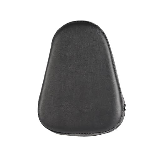 Coussin de dossier passager moto pour voyager à deux confortablement sur Sportster 883 noir