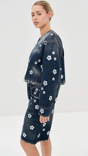 Marc Jacobs Women's Sequin Daisy Cropped Jacket4