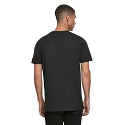 MERCHCODE ACDC Back in Black Tee T-Shirt Homme - Les Beatles, Paul McCartney, John Lennon, RIngo Starr, George Harrison MERCHCODE ACDC Back in Black Tee T-Shirt Homme – Image 2
