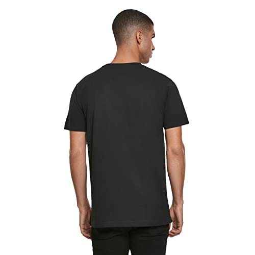 MERCHCODE ACDC Back in Black Tee T-Shirt Homme - Les Beatles, Paul McCartney, John Lennon, RIngo Starr, George Harrison MERCHCODE ACDC Back in Black Tee T-Shirt Homme – Image 3