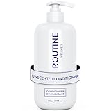Routine Wellness Conditioner – Strengthens, Reduces Breakage & Boosts Volume for Thinning Hair – Safe for Color-Treated Hair – Unscented 14oz